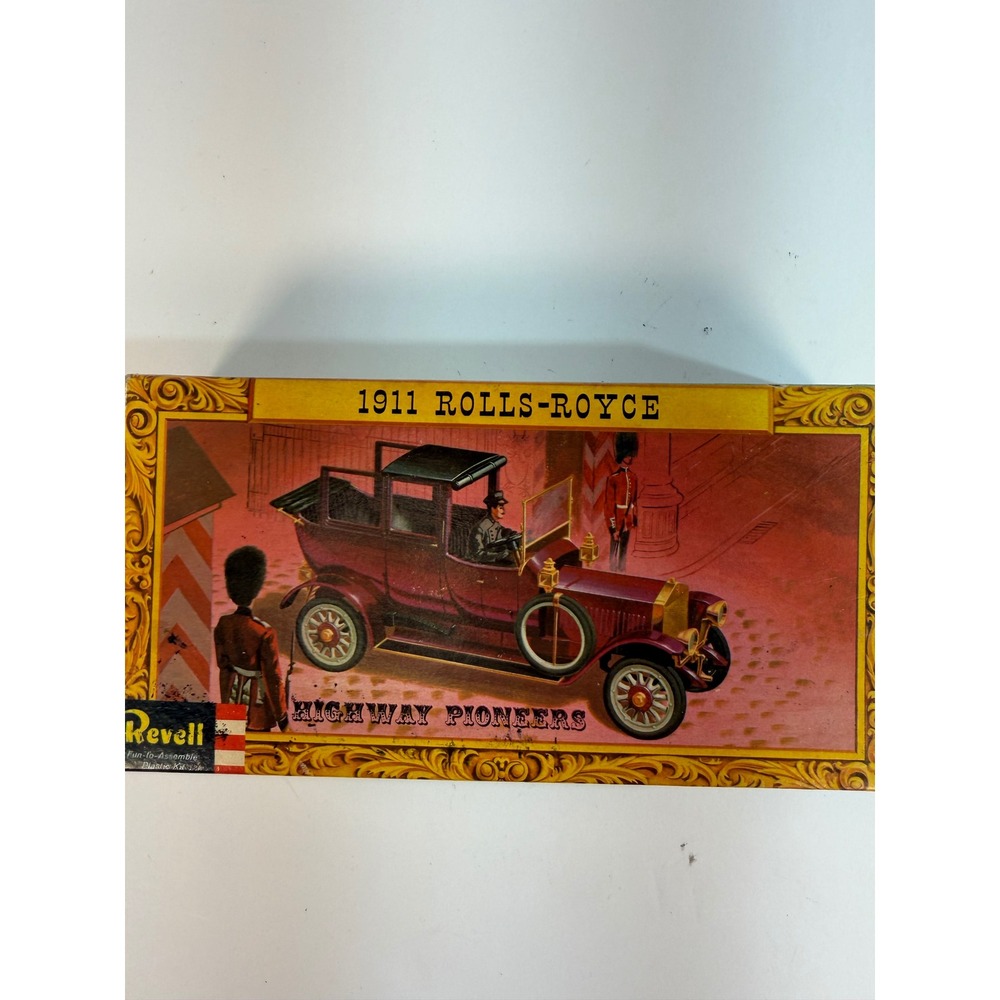 Revell Highway Pioneers 1911 Rolls-Royce Plastic Model Kit H-46:98 Vintage